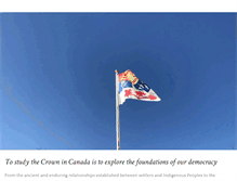 Tablet Screenshot of canadiancrown.com